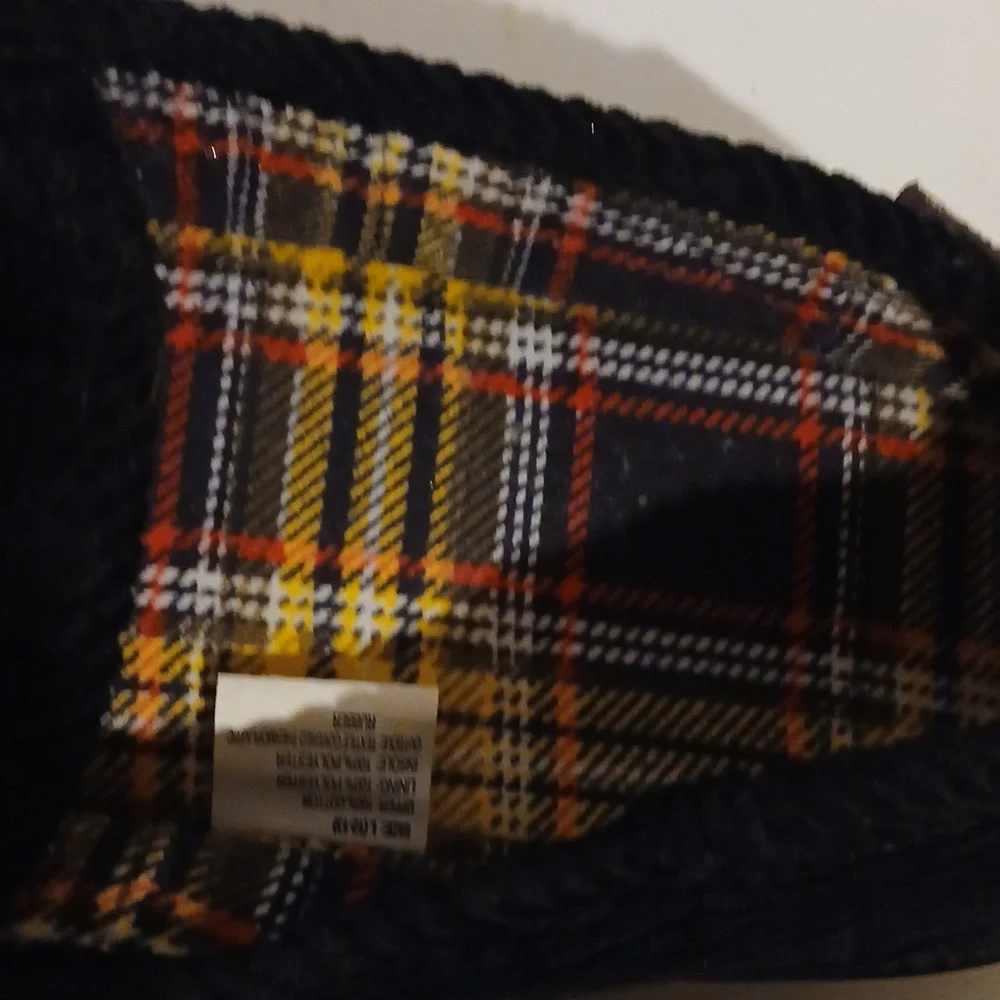 Muk Luks Black Textured Slip-Ons